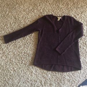 Maroon H&M oversized Sweater